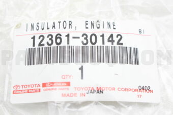 1236130142 INSULATOR  ENGINE