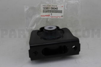 1236136040 INSULATOR, ENGINE MOUNTING, FRONT(