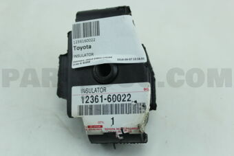 1236160022 INSULATOR, ENGINE MOUNTING, FRONT
