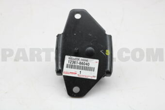 1236166040 INSULATOR, ENGINE MOUNTING, FRONT