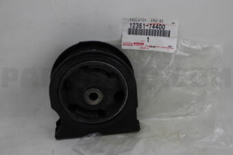 1236174400 INSULATOR, ENGINE MOUNTING, FRONT(