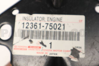1236175021 INSULATOR, ENGINE MOUNTING, FRONT