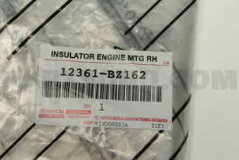 12361BZ162 INSULATOR, ENGINE MOUNTING, FRONT