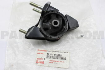 123710D020 INSULATOR, ENGINE MOUNTING, REAR
