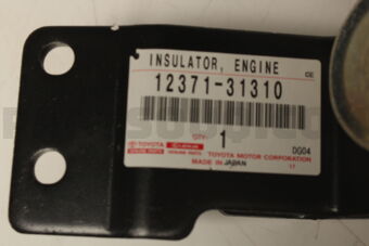 1237131310 Toyota INSULATOR, ENGINE MOUNTING, REAR