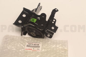 123720D120 INSULATOR, ENGINE MOUNTING, LH(FOR TRANSVERSE ENGINE)