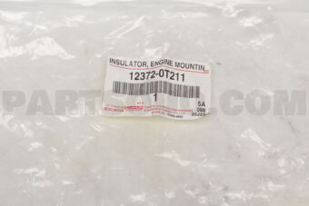 123720T211 INSULATOR, ENGINE MOUNTING, LH(FOR TRANSVERSE ENGINE)