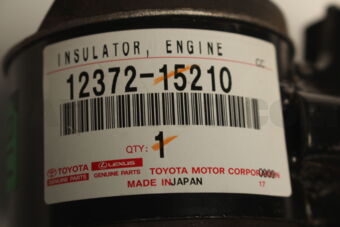 1237215210 Toyota INSULATOR, ENGINE MOUNTING, LH(FOR TRANSVERSE ENGINE)