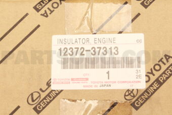 1237237313 Toyota INSULATOR  ENGINE