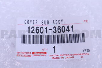 1260136041 COVER SUB-ASSY