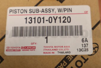 131010Y120 Toyota PISTON SUB-ASSY