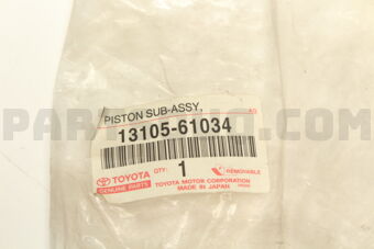 1310561034 Toyota PISTON SUB-ASSY, W/PIN