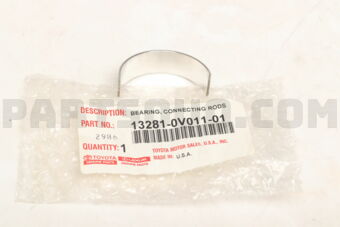 132810V01101 BEARING, CONNECTING