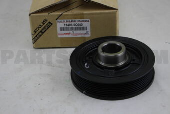 134080C040 PULLEY, CRANKSHAFT