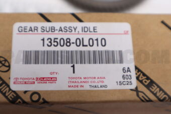 135080L010 Toyota GEAR, IDLE, NO.1