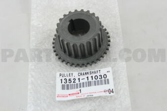 1352111030 PULLEY, CRANKSHAFT TIMING