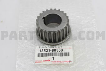 1352188360 PULLEY, CRANKSHAFT TIMING
