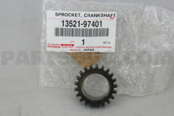 1352197401 GEAR OR SPROCKET, CRANKSHAFT TIMIN