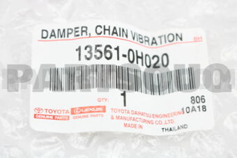 135610H020 DAMPER, CHAIN VIBRATION, NO.1