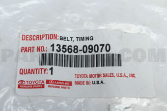 1356809070 BELT, TIMING