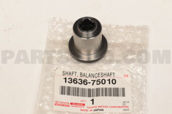 1363675010 SHAFT, BALANCESHAFT DRIVE GEAR