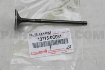 137150C051 VALVE, EXHAUST