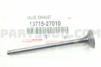 1371527010 VALVE, EXHAUST