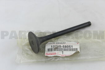 1371558051 VALVE, EXHAUST
