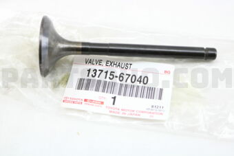 1371567040 VALVE, EXHAUST