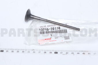 1371570110 Toyota VALVE  EXHAUST
