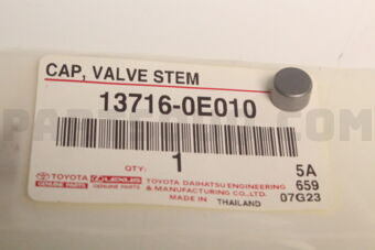 137160E010 CAP, VALVE STEM