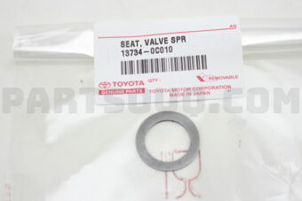 137340C010 SEAT, VALVE SPRING