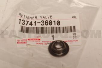 1374136010 Toyota RETAINER, VALVE SPRING