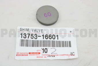 1375316601 SHIM, VALVE ADJUSTING
