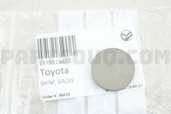 1375316651 SHIM, VALVE ADJUSTING