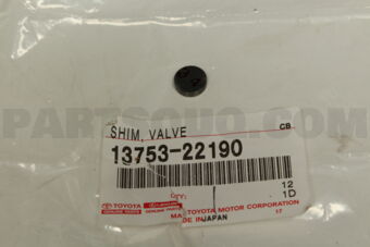 1375322190 SHIM, VALVE ADJUSTING