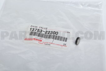 1375322300 SHIM, VALVE ADJUSTING