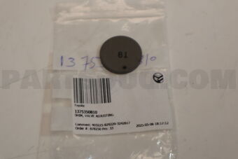1375350810 SHIM, VALVE ADJUSTING