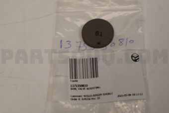 1375350810 SHIM, VALVE ADJUSTING