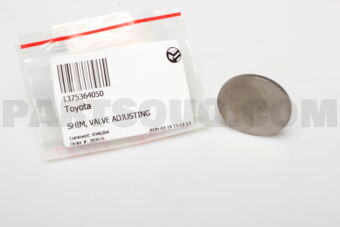 1375364050 Toyota SHIM, VALVE ADJUSTING