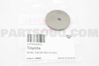 1375364350 SHIM, VALVE ADJUSTING