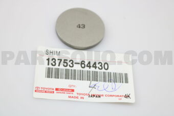 1375364430 SHIM, VALVE ADJUSTING