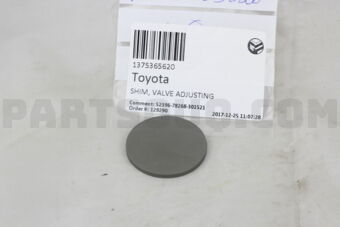 1375365620 SHIM, VALVE ADJUSTING
