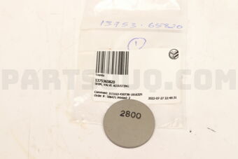 1375365820 SHIM, VALVE ADJUSTING