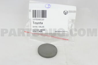 1375366120 SHIM, VALVE ADJUSTING