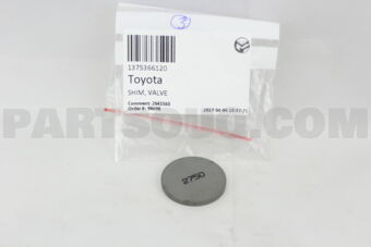 1375366120 SHIM, VALVE ADJUSTING