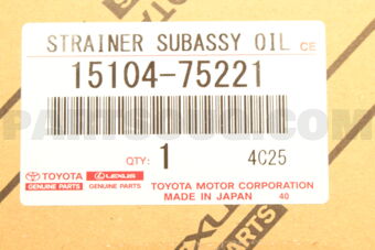 1510475221 STRAINER SUB-ASSY