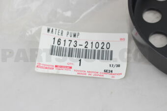 1617321020 PULLEY, WATER PUMP