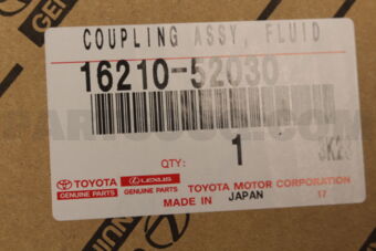 1621052030 COUPLING ASSY  FLUID