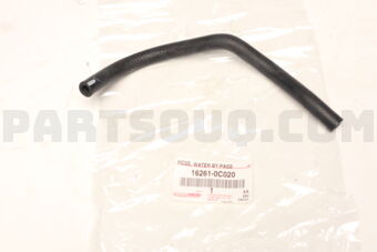 162610C020 Toyota HOSE, WATER BY-PASS